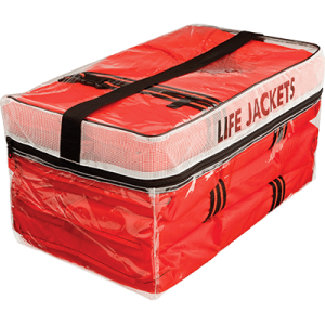 ONYX 102200-200-004-12 Type II Lifevests, 4, Adult, stowage bag