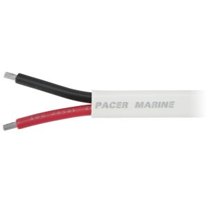 PACER W8/2DC-FT 8/2 AWG DUPLEX CABLE - RED/BLACK - SOLD BY THE FOOT