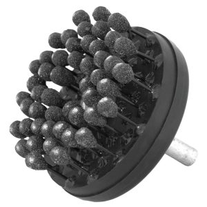 PERFORM TOOL W80629 BRAKE ROTOR HONE, Use To Clean Glazing and Score A Cross Hatch Pattern On The Surface Of Brake Rotors; Works On Automotive/ Motorcycle Brake Rotors And Flywheels; Flexible Ball Stones; 2-1/2 Inch Diameter; 120 Grit; 1/4 Inch Drive Pin