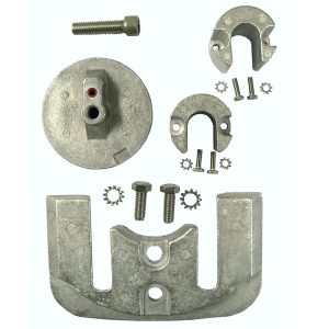 PERFORMANCE METALS 10061A Mercruiser Bravo 2/3 Complete Anode Kit - Aluminum