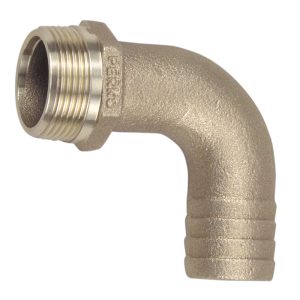 PERKO 0063DP8PLB 1-1/2 INCH PIPE TO HOSE ADAPTER 90 DEGREE BRONZE