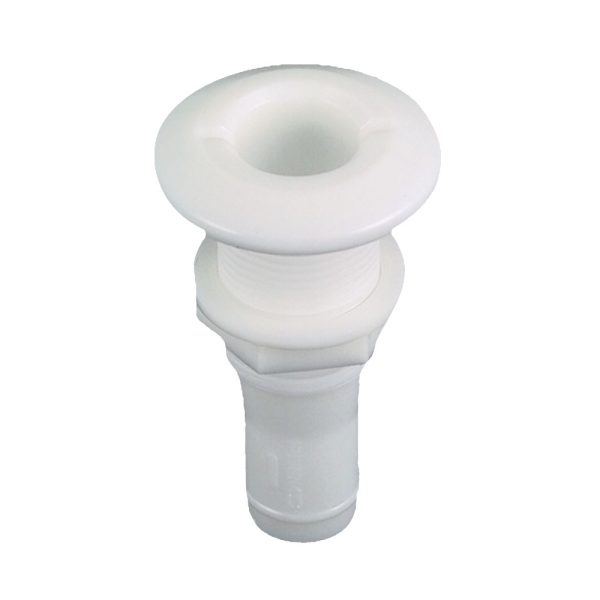 PERKO 0328DP6 1 INCH THRU-HULL FITTING F/ HOSE PLASTIC