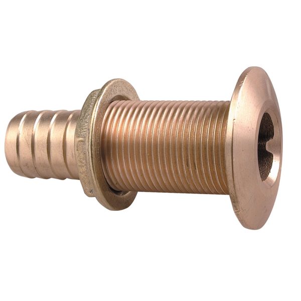PERKO 0350008DPP 1-1/2 INCH THRU-HULL FITTING F/ HOSE BRONZE
