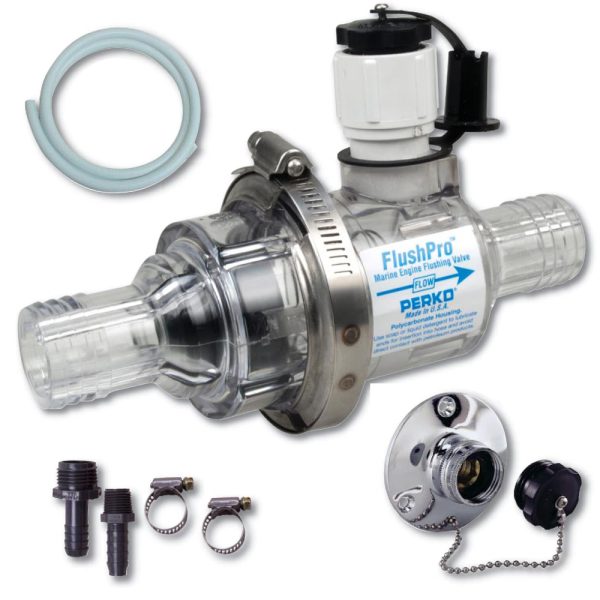 PERKO 0457DP7 FLUSH PRO VALVE KIT 1-1/4 INCH