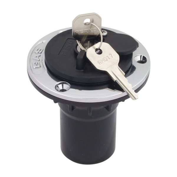 PERKO 0599DPGCHR GAS FILL WITH LOCKING CAP F/ 1-1/2 INCH HOSE