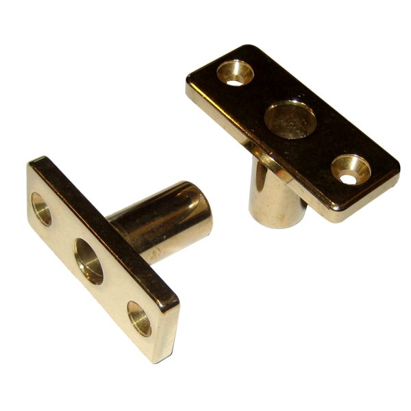 PERKO 0831DP0PLB BRONZE FLUSH MOUNT ROWLOCK SOCKET
