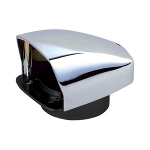 PERKO 0870DP0CHR CHROME COWL VENTILATORS 3 INCH DUCT CHROME PLATED ZINC