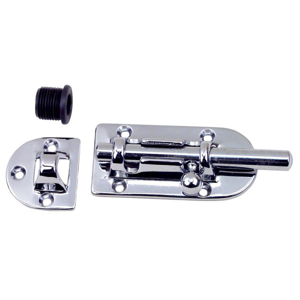 PERKO 0947DP2CHR CHROME BARREL BOLT - 4 INCH