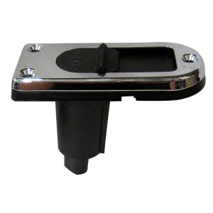 PERKO 1047P0SDP LOCKING COLLAR POLE LIGHT MOUNTING BASE - 2 PIN - STAINLESS STEEL CONSTRUCTION