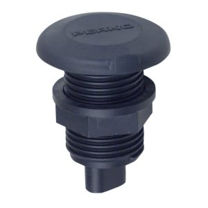 PERKO 1049P00DPB MINI MOUNT PLUG-IN TYPE BASE - 2 PIN - BLACK