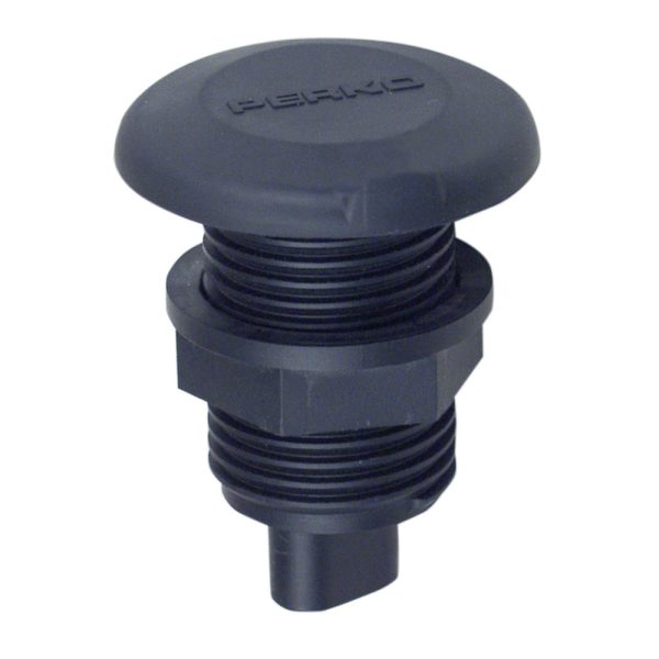 PERKO 1049P00DPB MINI MOUNT PLUG-IN TYPE BASE - 2 PIN - BLACK