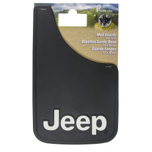 PLASTICOLOR 000491R01 Jeep 9x15 Mud Guards, 9 INCH x 15 INCH Mud Guards