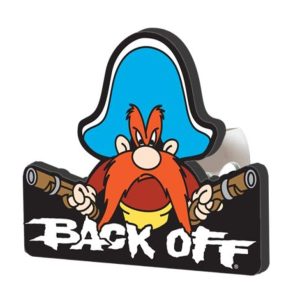 PLASTICOLOR 002231R01 Yosemite Sam Back Off Hitch Cover, 1.25 inch