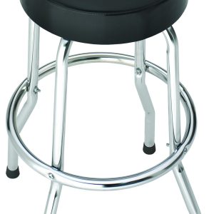 PLASTICOLOR 004790R01 Black/Grey Garage Stool (Chevrolet)