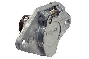 POLLAK 11-607P 6-Way Connector Socket, Exposed Back