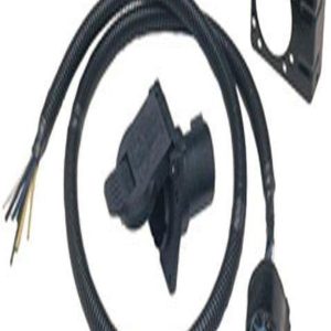 POLLAK 11-898 P 4FT 7-Way Socket Kit, Black