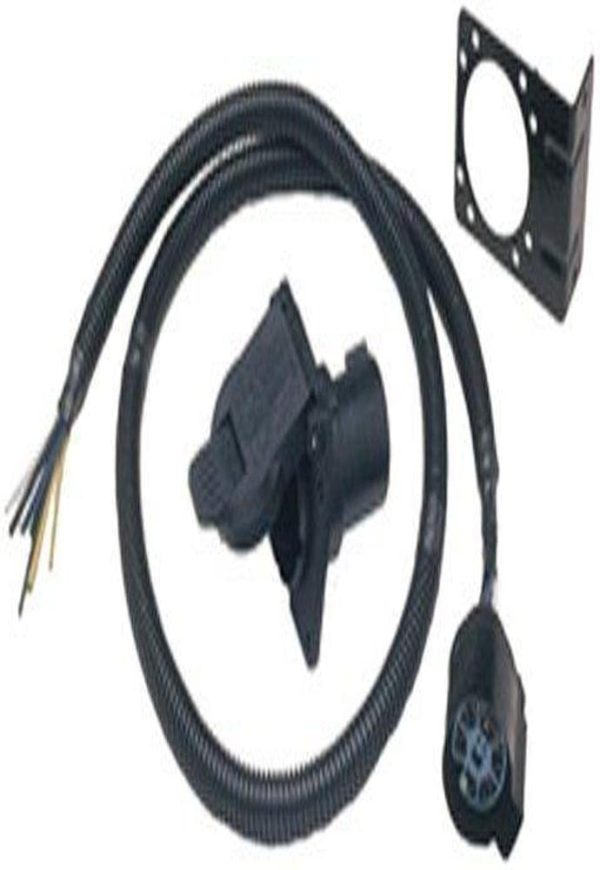 POLLAK 11-898 P 4FT 7-Way Socket Kit, Black