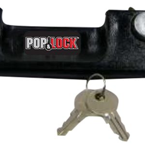 POP & LOCK PL5100 Manual Tailgate Lock for Toyota Tacoma, Fits 1995 to 2004 Models, Anti Theft, Truck Tailgate Lock Replacement, Easy to Install, Made in The USA (Color Black, Standard Lock)