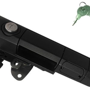 POP & LOCK PL5500 Manual Tailgate Lock for Toyota Tacoma, Fits 2005 to 2015 Models, Anti Theft, Truck Tailgate Lock Replacement, Easy to Install, Made in The USA (Black, Standard Lock)