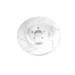 POWERSTOP AR86002XL Brake Rotor; Evolution Series; Drilled And Slotted; One Piece Design With Hat; Wheel Bolt Pattern 5x 115 Millimeter; Front; 389.9 Millimeter Diameter x 50.2 Millimeter Height x 34 Millimeter Nominal Thickness