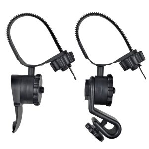 PRINCETON TEC HEL-KIT HARD HAT LIGHT MOUNTS - BLACK