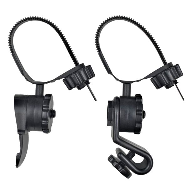 PRINCETON TEC HEL-KIT HARD HAT LIGHT MOUNTS - BLACK