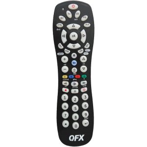 QFX REM-6 6-in-1 Universal Remote with Glow-in-the-Dark Buttons