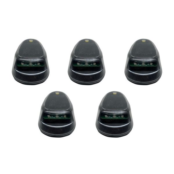 RACE SPORT 1007472 Wireless Solar Powered Amber Cab Roof Light Kit for Trucks, SUV, and ATV - No Drilling, No Holes, No Holes, Patented