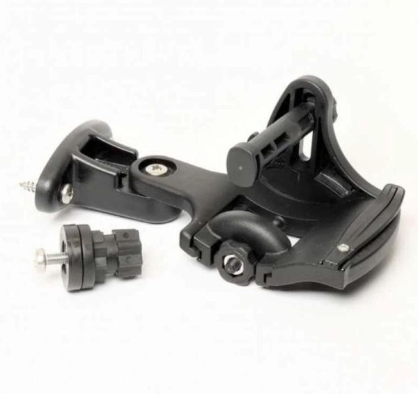 RAILBLAZA 09-4159-11 SPOOLING STATION STARPORT MOUNT, Holds 1 Spool Up To 2 Inch Thick And 4.3 Inch Maximum Diameter; Spooling Station Fixed Mount/ StarPort Mount; Black; UV Stabilized Fiberglass Reinforced Plastic