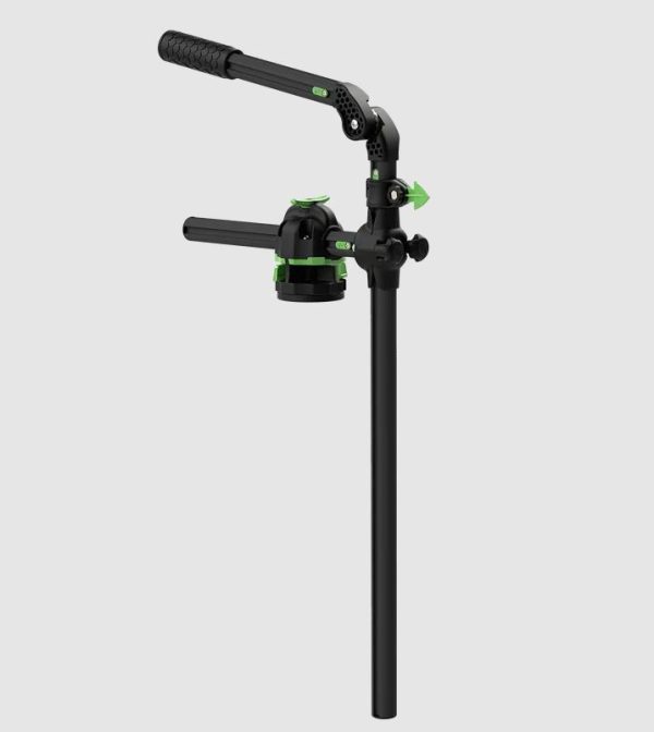 RAILBLAZA 11-4191-11 HEXX LIVE POLE 30, Used In Kayak/ Canoe/ Dinghy; Track Mount; Compatible With Live Sonar Transducer; Black; UV Resistant Fiberglass Reinforced Nylon/ Anodized Aluminum; 31 Inch Height