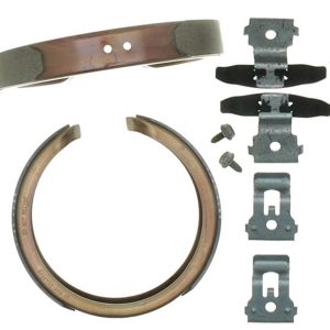 RAYBESTOS 781PG Element3 Replacement Drum-in-Hat Rear Parking Brake Shoes Set - For Select Year Buick, Cadillac, Chevrolet, GMC and Oldsmobile Models