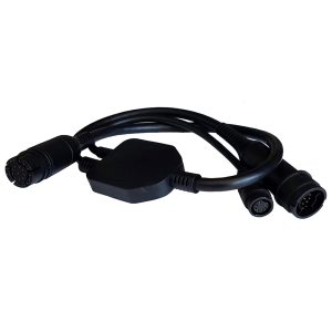 RAYMARINE A80491 ADAPTER CABLE 25-PIN TO 25-PIN & 7-PIN - Y-CABLE TO REALVISION & EMBEDDED 600W AIRMAR TD TO AXIOM RV