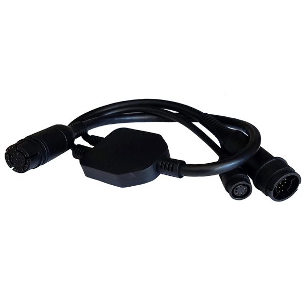 RAYMARINE A80491 ADAPTER CABLE 25-PIN TO 25-PIN & 7-PIN - Y-CABLE TO REALVISION & EMBEDDED 600W AIRMAR TD TO AXIOM RV