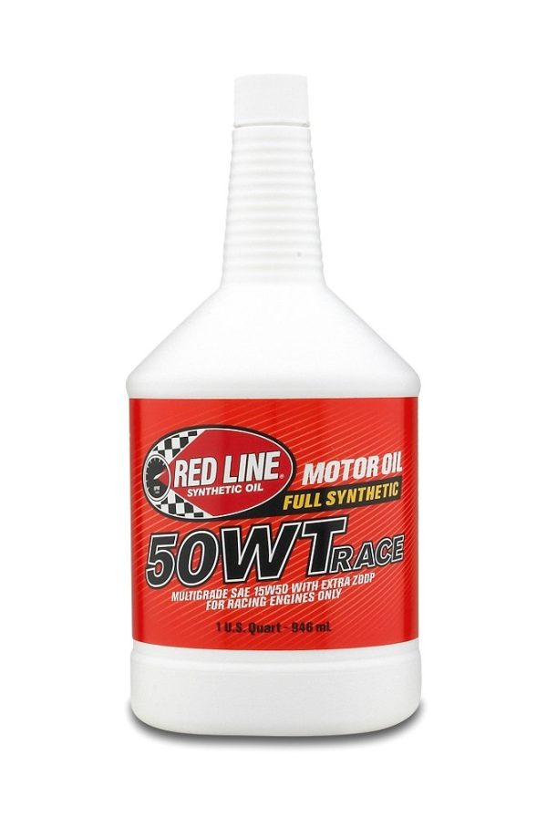 RED LINE 10504 50WT Racing Oil Synthetic - Quart