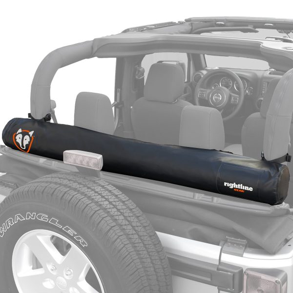 RIGHTLINE 100J78-B Jeep Soft Top Window Storage Bag, Black