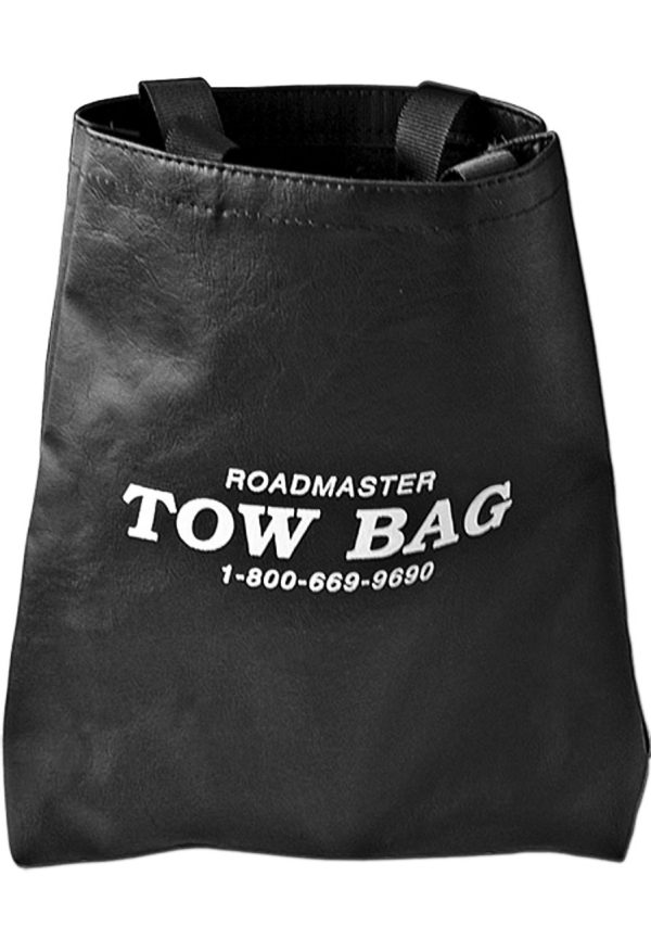 ROADMASTER 056 ROADMASTER TOW BAG, Tow Bar; Use To Keep Tow Bar Free Of Dirt/ Road Grime And Stores Safety cable/ Power Cord And Small Accessories; Black; Vinyl; Velcro Closure; 10 Inch Width x 14 Inch Height