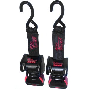 ROD SAVER RT40 RETRACTABLE TRANSOM TIE-DOWN - 40 INCH - PAIR