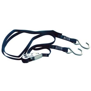 ROD SAVER SSRGW10 STAINLESS STEEL RATCHET GUNWALE TIE-DOWN - 1 INCH X 10