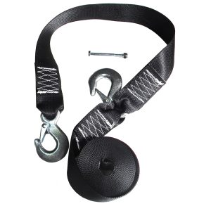 ROD SAVER WS16S WINCH STRAP REPLACEMENT W/SAFETY STRAP - 16