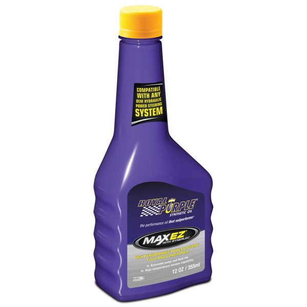 ROYAL PURPLE 01326 ROY0MAX EZ Power Steering Fluid, 12 Ounce