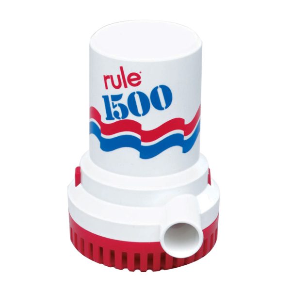 RULE 02 1500 GPH NON AUTOMATIC BILGE PUMP