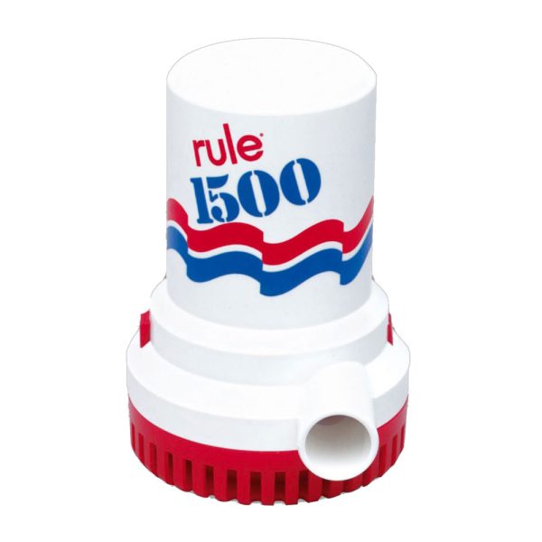 RULE 03 1500 GPH NON-AUTOMATIC BILGE PUMP - 24V