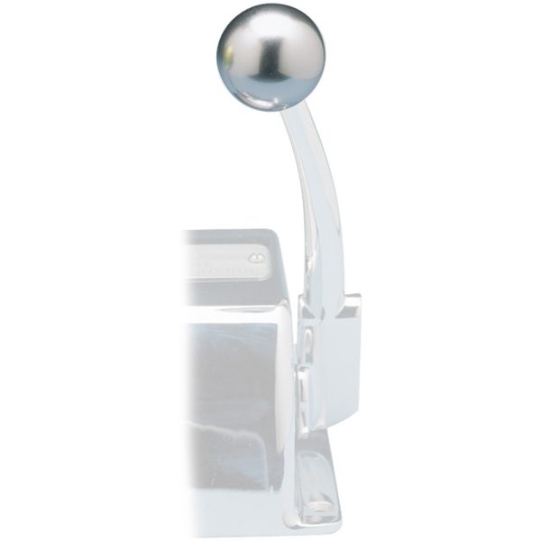 RUPP 03-1226-23S CONTROL KNOB SILVER FOR MORSE CONTROLS (3/8-24 THREAD)