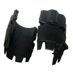 RUPP 09-1258-2PC 2 PIECE ANTENNA COLLAR BUSHING F/ 1.5 INCH ANTENNAS