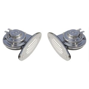 SCHMITT & ONGARO 10055 ONGARO MINI DUAL DROP-IN HORN WITH SS GRILLS HIGH & LOW PITCH