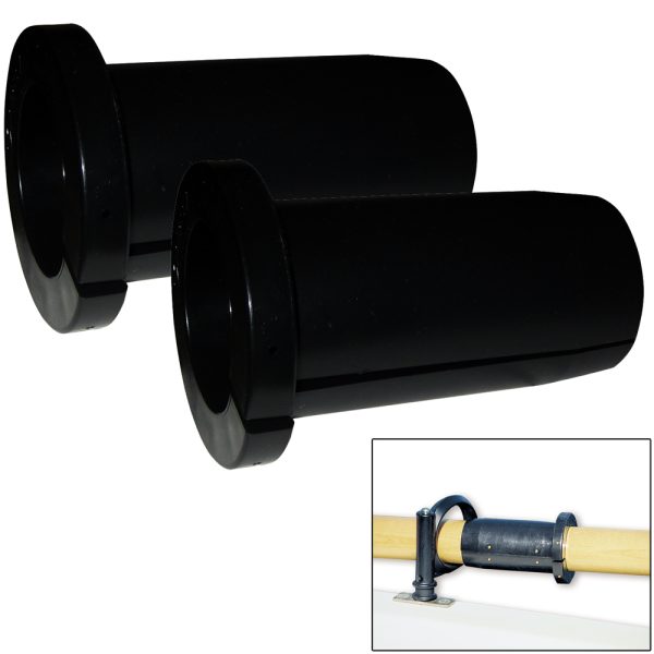 SCOTTY 101-BK OAR COLLARS - PAIR