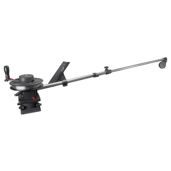 SCOTTY 1091 TELESCOPING 60 INCH LONGARM COMBO MANUAL DOWNRIGGER WITH SWIVEL BASE