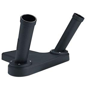 SCOTTY 247 DUAL ROD HOLDER BLACK ORIGINAL TUBE STYLE