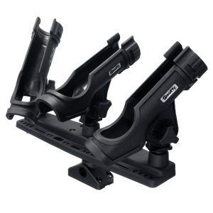 SCOTTY 256 TRIPLE ROD HOLDER WITH 3 230 POWER LOCK ROD HOLDERS