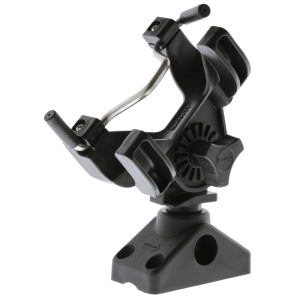 SCOTTY 290 R-5 Universal Rod Holder with 0241 Side/Deck Mount - Black